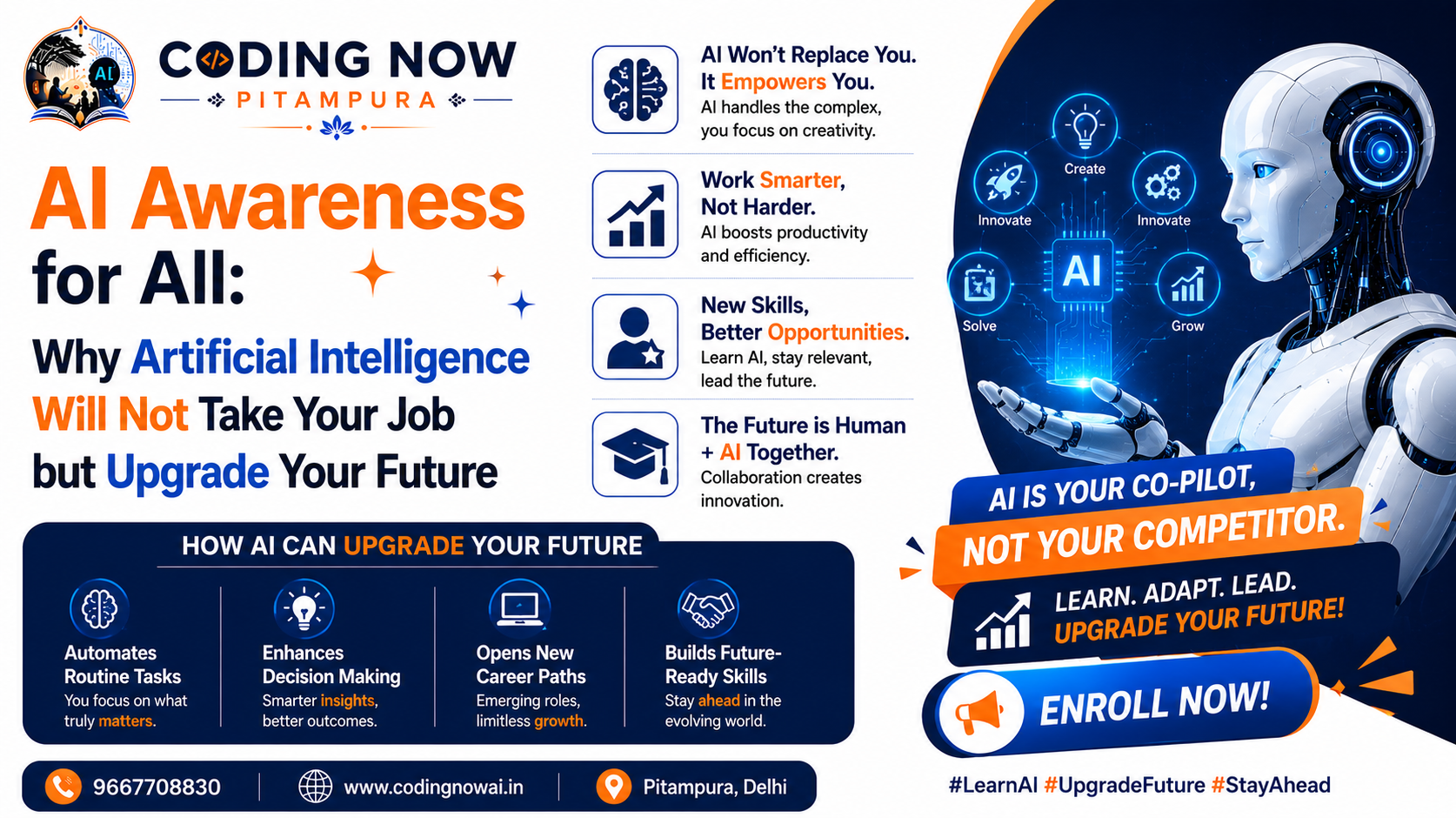 AI Awareness for All: Why Artificial Intelligence Will Not Take Your Job but Upgrade Your Future