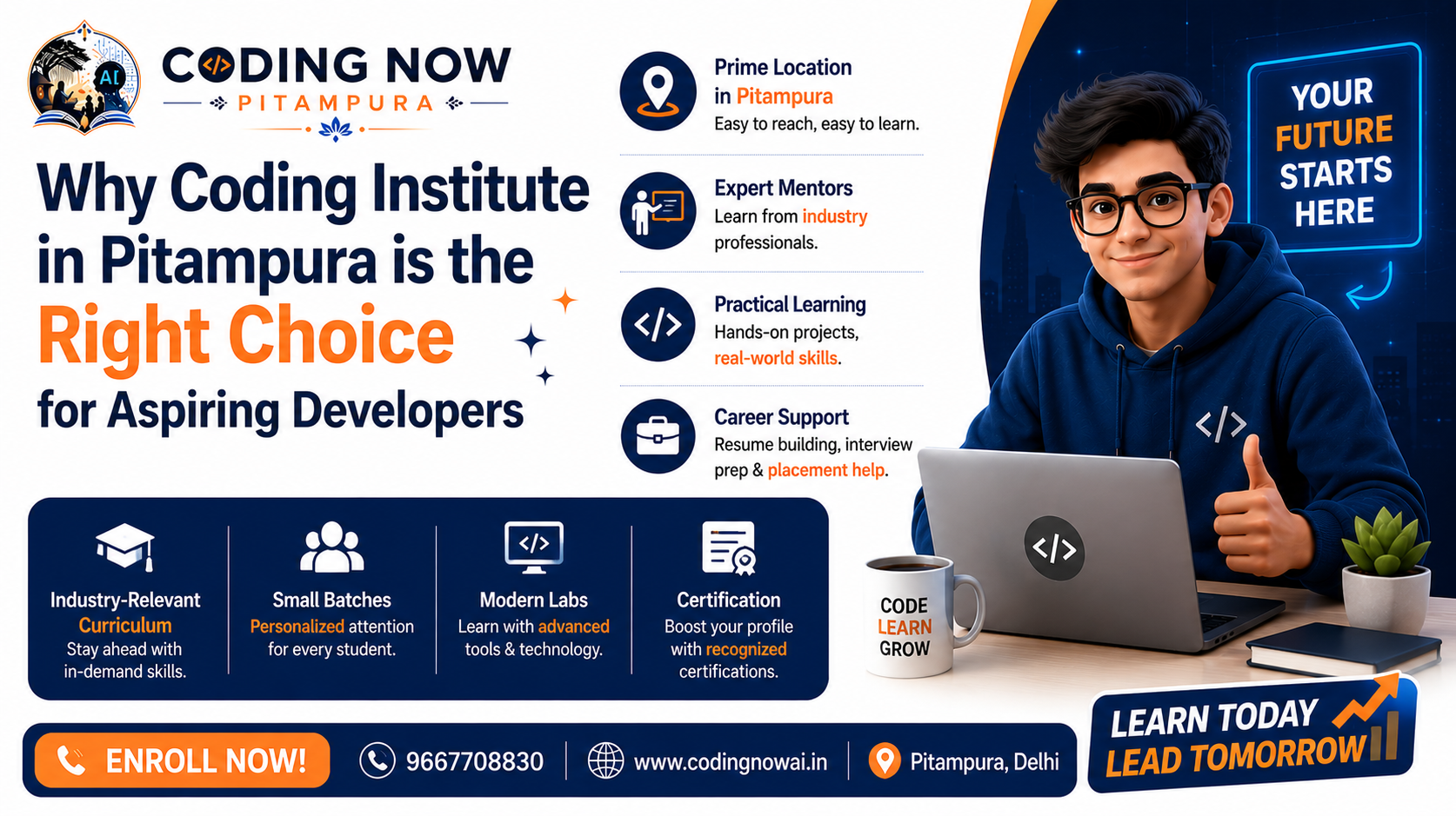 Why Coding Institute in Pitampura is the Right Choice for Aspiring Developers