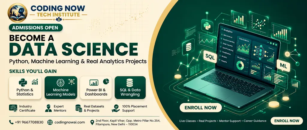Coding Now Tech Institute - Data Science